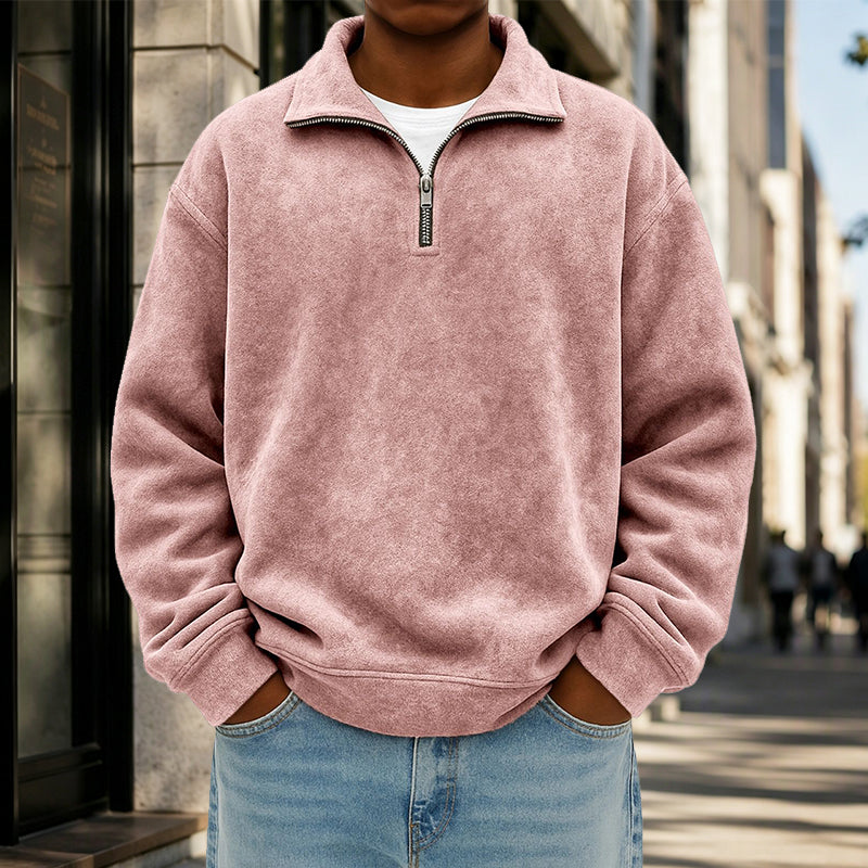 📢🎉50%Rabatt!!!🛍️✨Lässiges Viertelreißverschluss-Sweatshirt für Herren