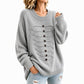 ⏰ Countdown läuft – 50% nur noch 3 Tage! Damen eleganter Rundstrickzopf Pullover