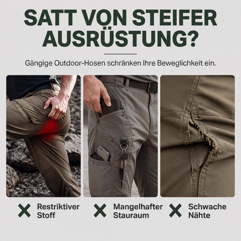 🔥Beliebtes Produkt ！✨Stretch-Cargohose für Herren, Outdoor