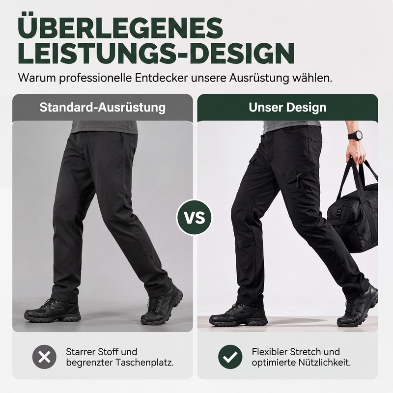 🔥Beliebtes Produkt ！✨Stretch-Cargohose für Herren, Outdoor