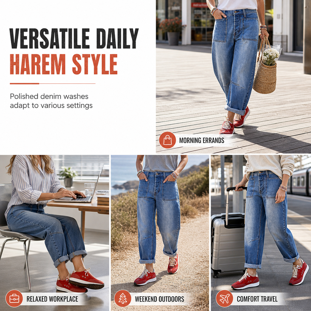 🔥Beliebtes Produkt ！✨Damen Stretchjeans in Übergröße, mittlere Taille, verkürzte Hosen, Denimhosen mit schmalem Knöchelbund und gesteppten aufgesetzten Taschen