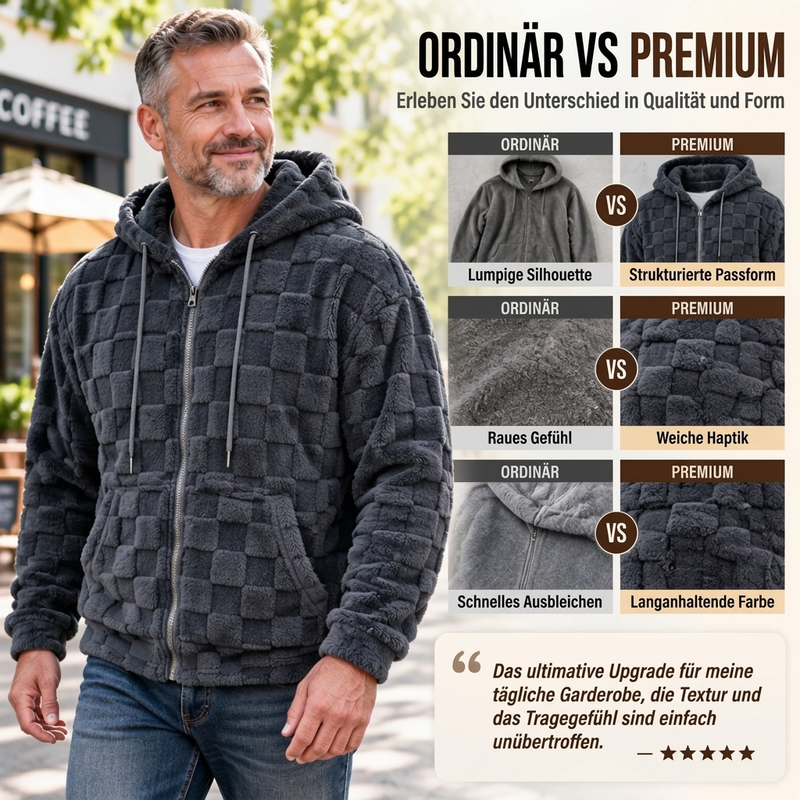 🔥Beliebtes Produkt ！🛍️✨Lässige Winter-Steppjacke für Herren
