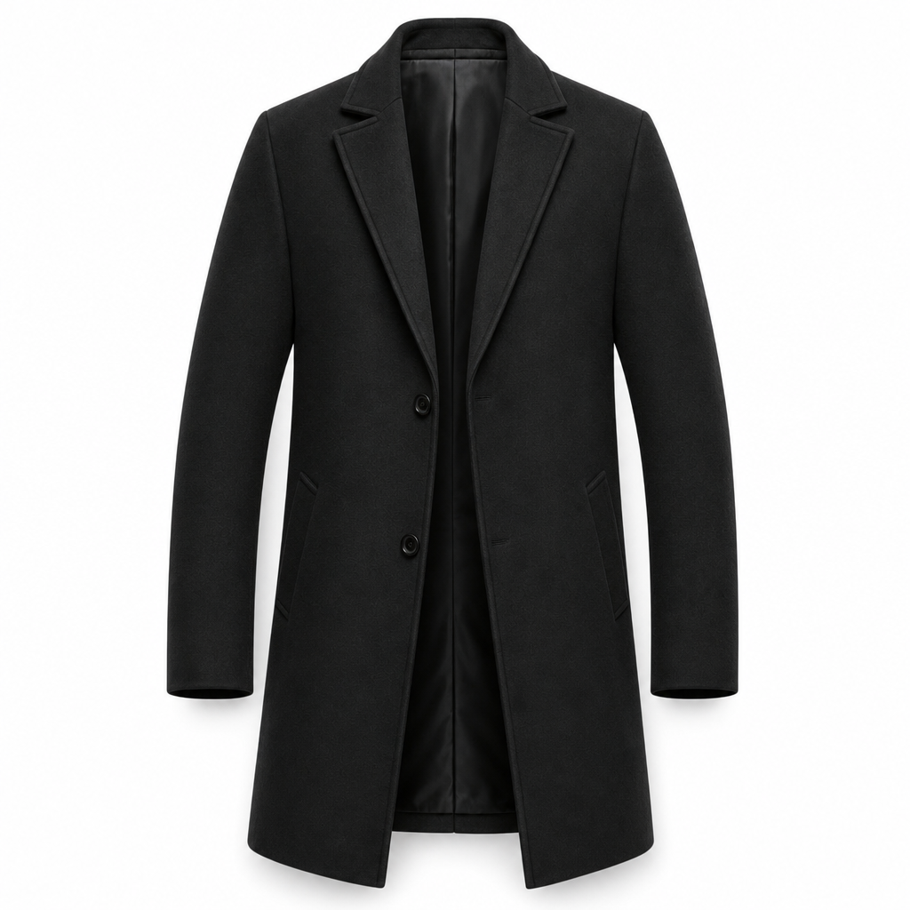 📢🎉50%Rabatt!!!🛍️✨Klassischer einreihiger Trenchcoat für Herren, Business-Casual Premium Windbreaker