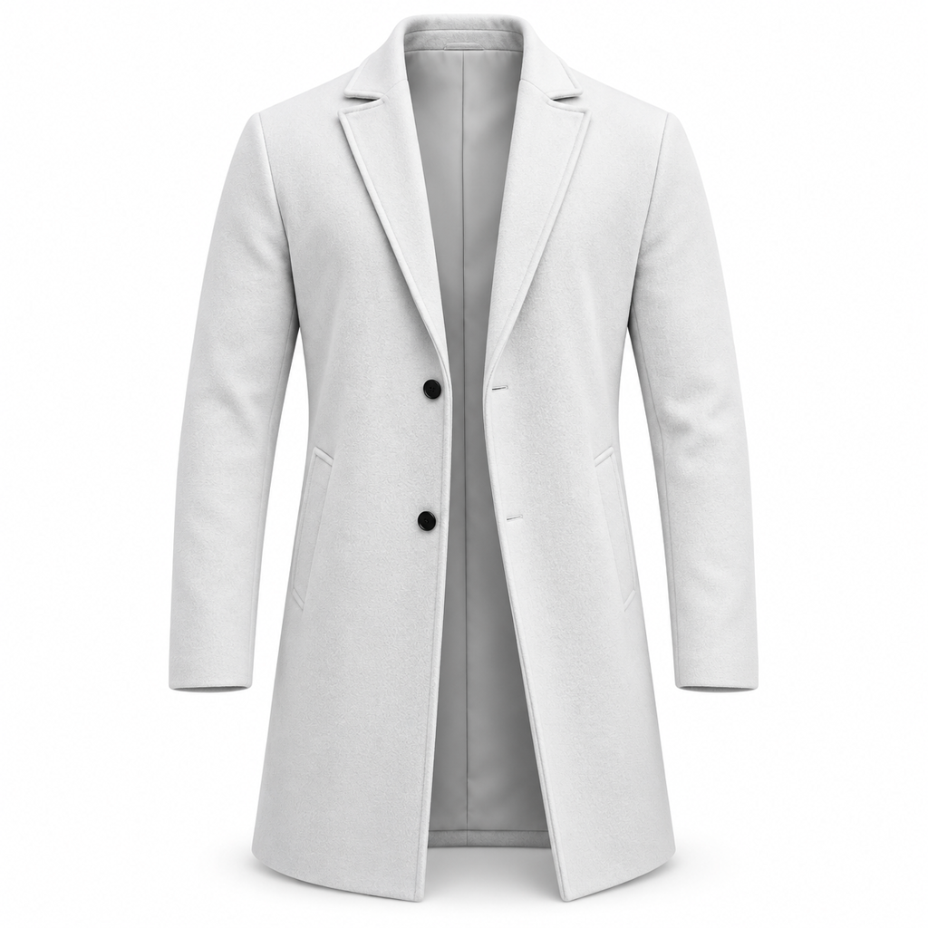 📢🎉50%Rabatt!!!🛍️✨Klassischer einreihiger Trenchcoat für Herren, Business-Casual Premium Windbreaker