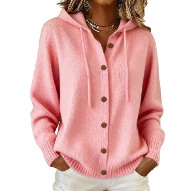 🚀 Sparen Sie jetzt Zeit & Geld! 😍🎉✨Bequeme Strick-Cardigan mit Kapuze für Damen