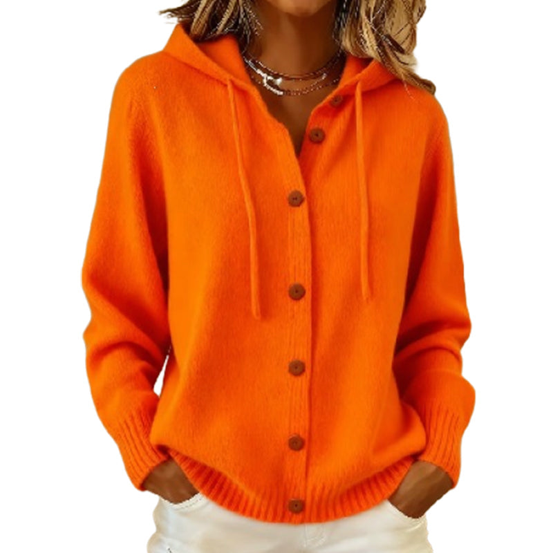 🚀 Sparen Sie jetzt Zeit & Geld! 😍🎉✨Bequeme Strick-Cardigan mit Kapuze für Damen