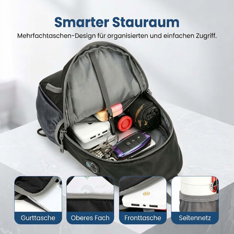 🎒 50% Rabatt | Smarte Organisation & kompakter Komfort – Herren Sling Bag