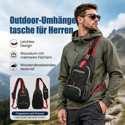 🎒 50% Rabatt | Smarte Organisation & kompakter Komfort – Herren Sling Bag